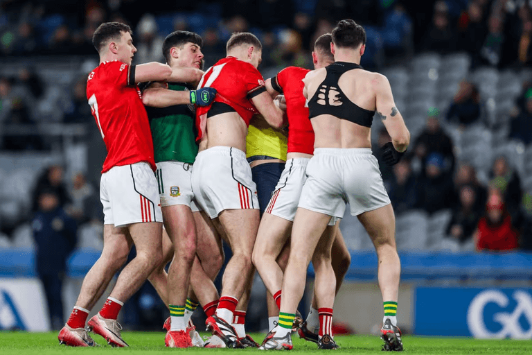 Fans livid over coverage Meath v Louth which saw four cards after 10 seconds Fans livid over coverage Meath v Louth which saw four cards after 10 seconds