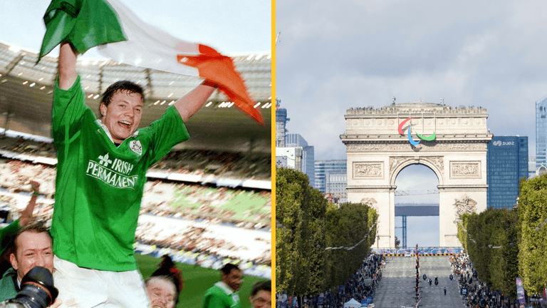 That time Brian O’Driscoll got sick on Paris’ most famous street while celebrating iconic win That time Brian O’Driscoll got sick on Paris’ most famous street while celebrating iconic win