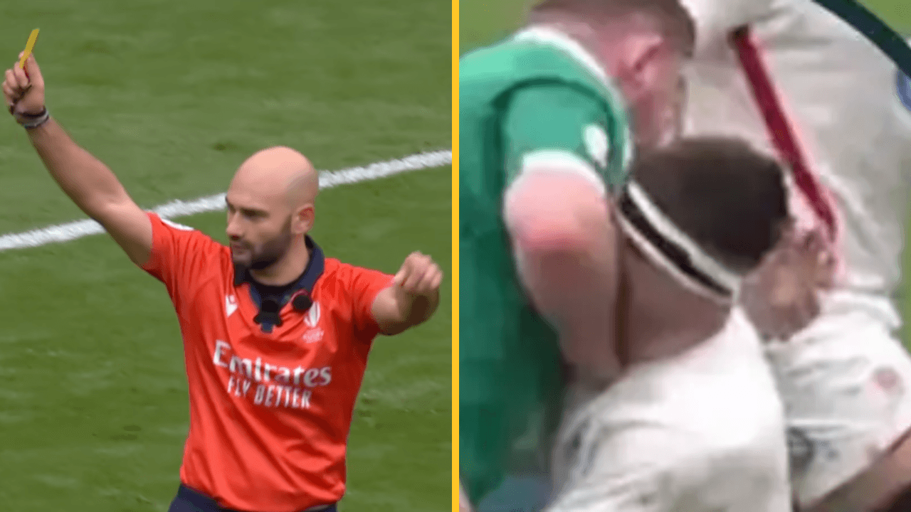 Ref mic shows influence players had in big calls in Ireland vs England