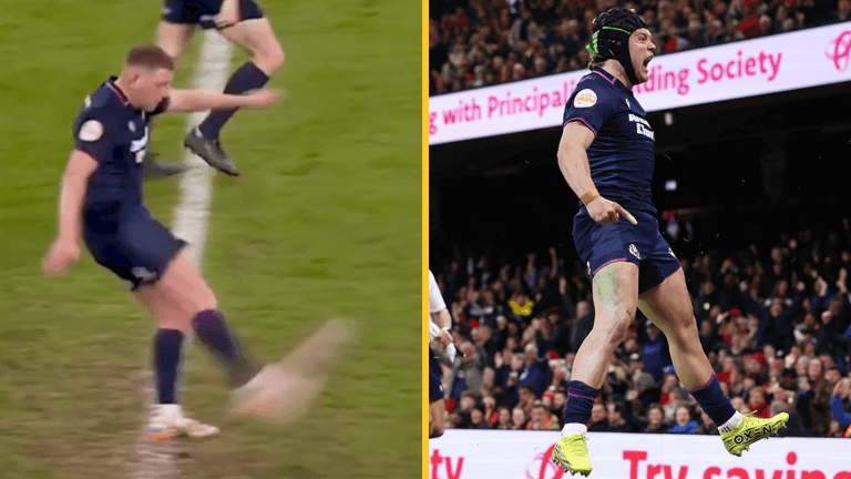 Fans spot potential big infringement in game-changing Scotland try Fans spot potential big infringement in game-changing Scotland try