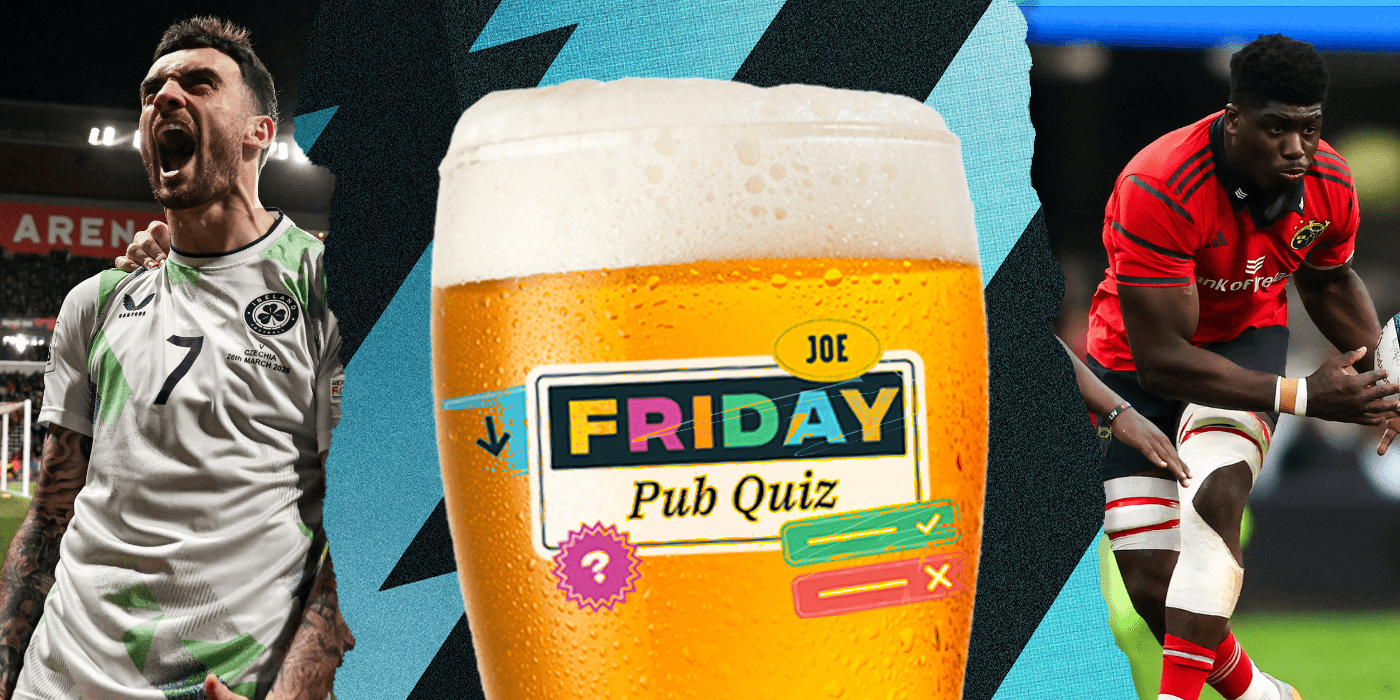 The SportsJOE Friday Pub Quiz: Week 133