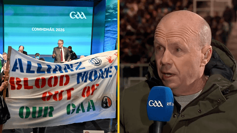 Peter Canavan lauded for response after Jarlath Burns slams GAA protestors Peter Canavan lauded for response after Jarlath Burns slams GAA protestors