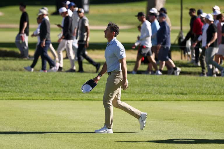 Rory McIlroy explains why he was seen limping ahead of PGA Championship Rory McIlroy explains why he was seen limping ahead of PGA Championship