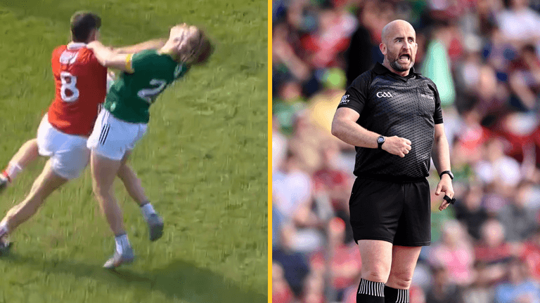 Cork star receives harsh red after unlucky strike to Meath man’s eye Cork star receives harsh red after unlucky strike to Meath man’s eye