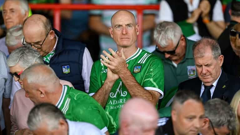 US Ryder Cup captain shows great hurling knowledge after attending Limerick game US Ryder Cup captain shows great hurling knowledge after attending Limerick game