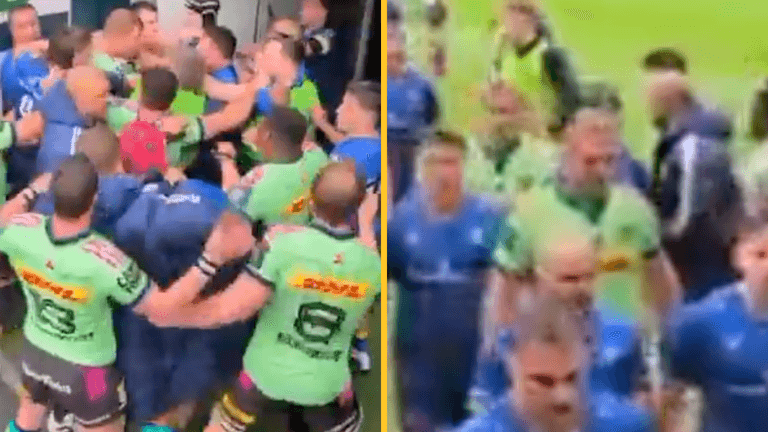 Fan footage shows real culprit of Leinster vs Stormers tunnel brawl Fan footage shows real culprit of Leinster vs Stormers tunnel brawl