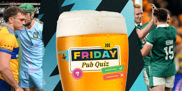 The SportsJOE Friday Pub Quiz: Week 147 The SportsJOE Friday Pub Quiz: Week 147