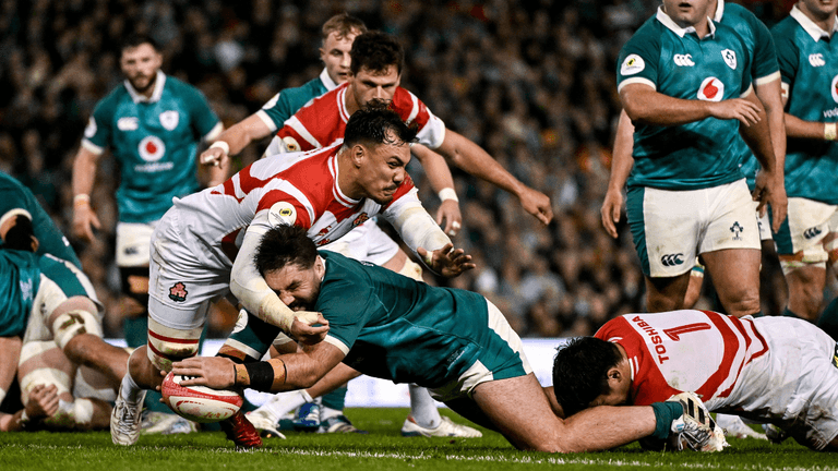 Ireland player ratings after a dour win over Japan Ireland player ratings after a dour win over Japan