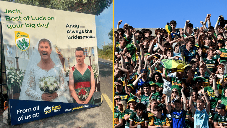 Controversial anti-Mayo sign in Kerry taken down after huge backlash Controversial anti-Mayo sign in Kerry taken down after huge backlash