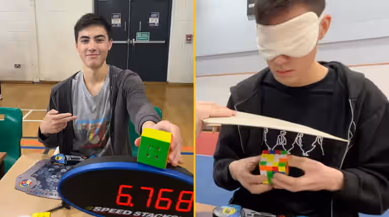 Maynooth student holds unique Rubix Cube record ahead of Euro Champs Maynooth student holds unique Rubix Cube record ahead of Euro Champs