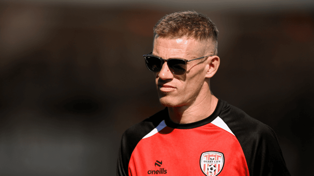James McClean seen at Derry training amid contract termination claims