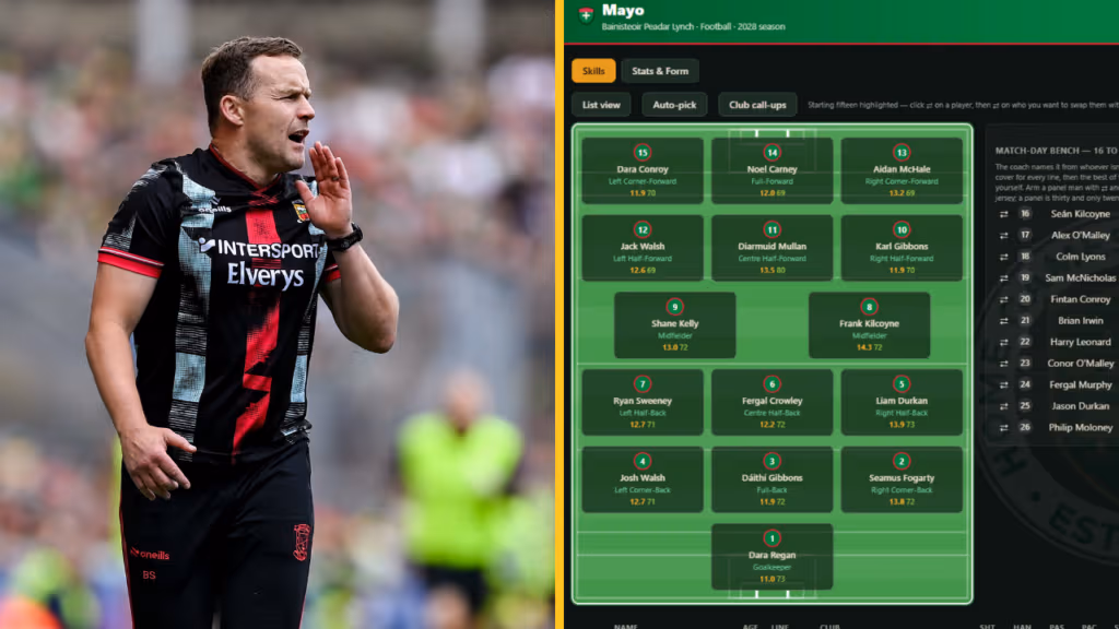 An in-depth ‘Football Manager’ game is coming to the GAA this year
