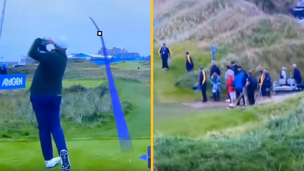 Shane Lowry in hit water after mic picks up controversial comments
