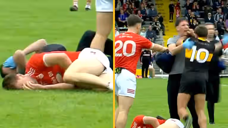 Kerry star sent off after physical incident with opposition physio Kerry star sent off after physical incident with opposition physio