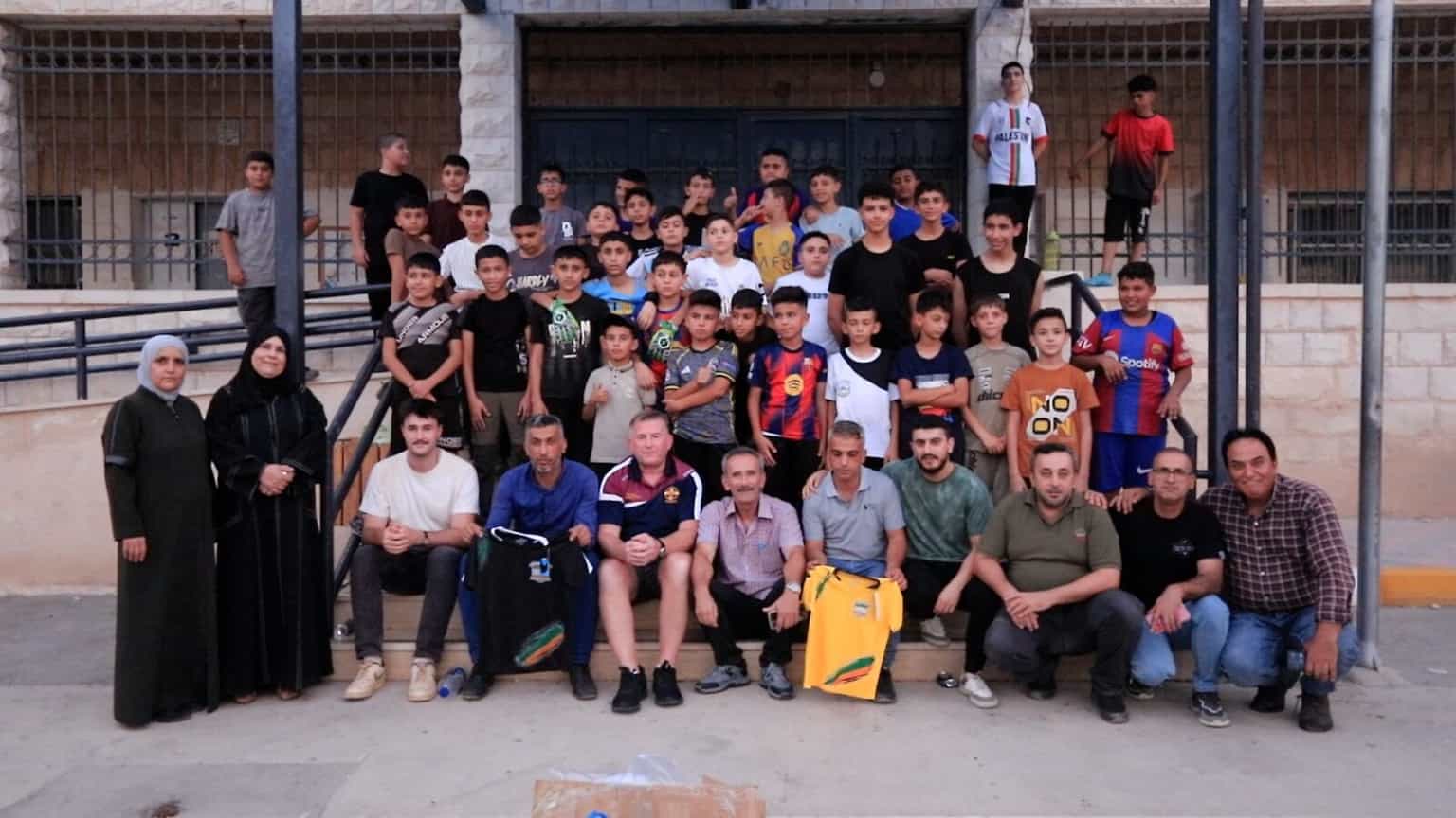 Inside the Palestinian town where children are finding an escape through GAA Inside the Palestinian town where children are finding an escape through GAA