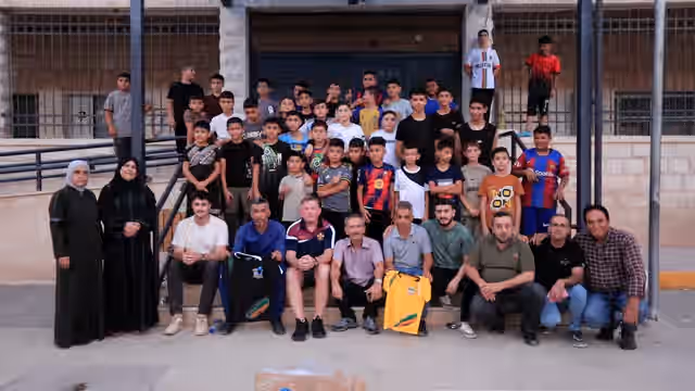 Inside the Palestinian town where children are finding an escape through GAA Inside the Palestinian town where children are finding an escape through GAA