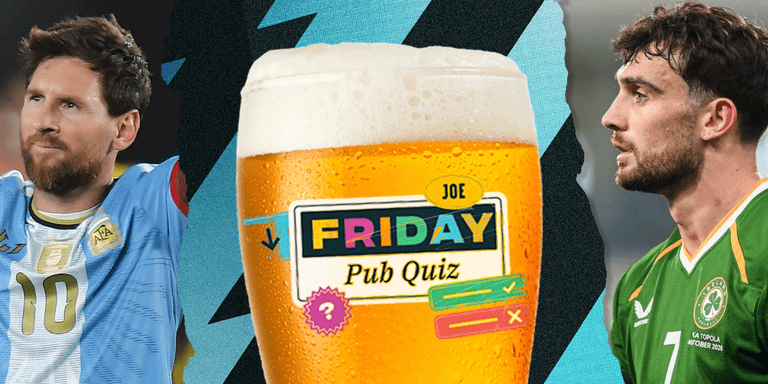 The SportsJOE Friday Pub Quiz: Week 159 The SportsJOE Friday Pub Quiz: Week 159