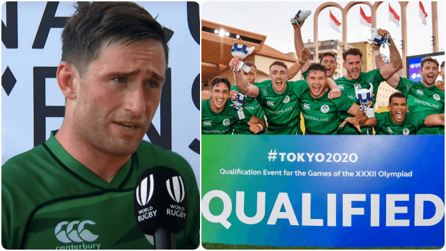 “It’s incredible… a bounce of a ball goes your way and you can end up in the Olympics!” “It’s incredible… a bounce of a ball goes your way and you can end up in the Olympics!”
