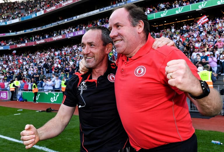 “Logan would break up a fight, and Dooher would get into one” – Why the Tyrone managers successfully work together “Logan would break up a fight, and Dooher would get into one” – Why the Tyrone managers successfully work together