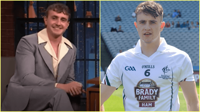“It’s basically like a mix between rugby and soccer” – Paul Mescal attempts to explain Gaelic football on American TV show “It’s basically like a mix between rugby and soccer” – Paul Mescal attempts to explain Gaelic football on American TV show