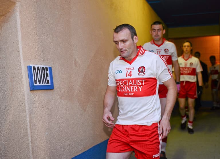 Paddy Bradley admits there is a ‘tinge of jealousy’ watching current Derry team Paddy Bradley admits there is a ‘tinge of jealousy’ watching current Derry team