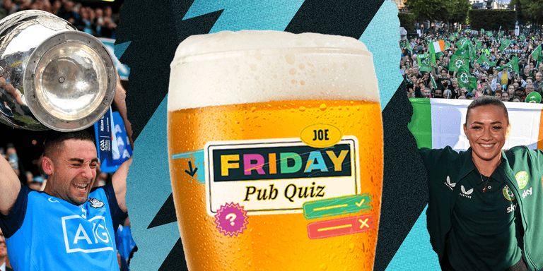 The SportsJOE Friday Pub Quiz: Week 35 The SportsJOE Friday Pub Quiz: Week 35