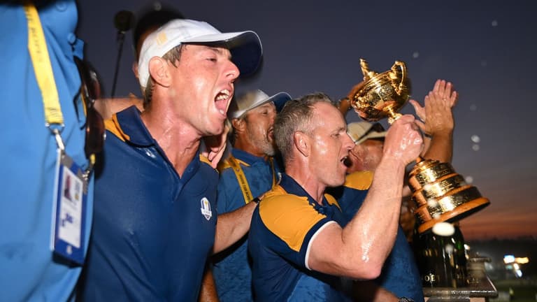 Rory McIlroy bangs table as he makes bold Ryder Cup prediction for 2025 Rory McIlroy bangs table as he makes bold Ryder Cup prediction for 2025