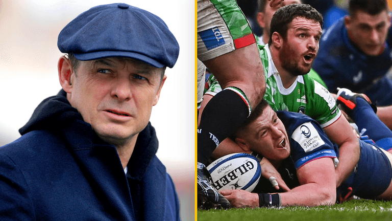 “Great finish, but is it legal?” – Austin Healey questions crucial Leinster try “Great finish, but is it legal?” – Austin Healey questions crucial Leinster try