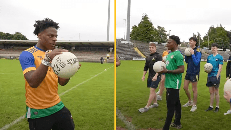 IShowSpeed shows off GAA skills on tour of Ireland IShowSpeed shows off GAA skills on tour of Ireland