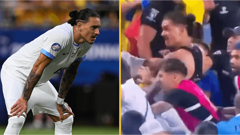 Darwin Nunez set to face lengthy ban from football following post-match brawl Darwin Nunez set to face lengthy ban from football following post-match brawl