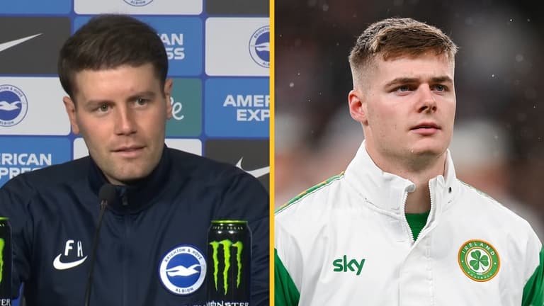 Brighton manager issues clear update on Evan Ferguson following transfer links Brighton manager issues clear update on Evan Ferguson following transfer links