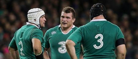 Believe it or not, the Irish front row is almost a stone heavier (per man) than the French