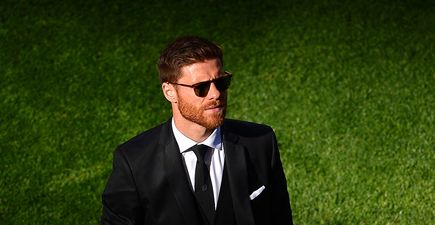 Pic: Xabi Alonso even managed to look cool while watching the solar eclipse