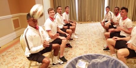 VIDEO: Manchester United’s header bin-challenge isn’t a patch on Mayo’s