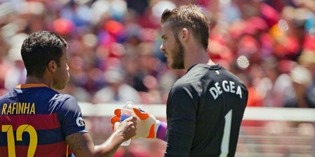 Manchester United squeeze in goalkeeping dig in latest spat with Real Madrid