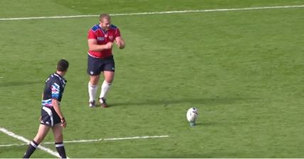 VIDEO: It’s not often you see a prop attempting a conversion in the Rugby World Cup