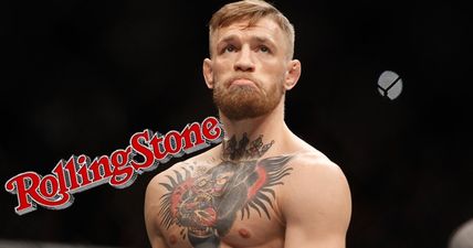Conor McGregor has been named as one of 2015’s hottest sex symbols by Rolling Stone