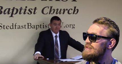 VIDEO: “I’m going to pray that God strikes this guy dead” – Texas preacher is after Conor McGregor