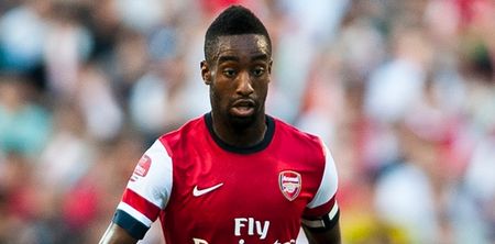 Pic: A former Arsenal defender has ventured into acting with raunchy film debut