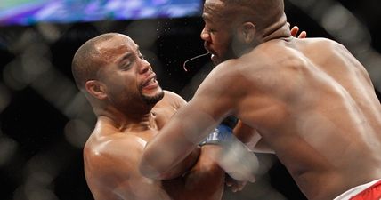 WATCH: As Daniel Cormier posts clip of mitt work, Jon Jones takes the chance to point out flaw