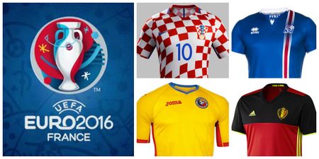 The definitive sexiness ranking of Euro 2016 home kits – from worst to best