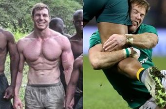 WATCH: Makeshift hero Kieran Marmion puts in massive, try-saving hit on David Pocock