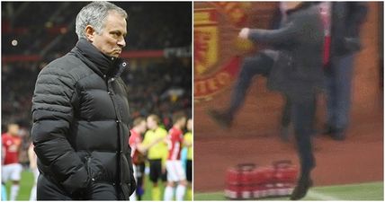 Jose Mourinho sent to the Old Trafford stands again and his crime was petty enough