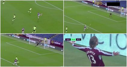 Jeff Hendrick has scored one of the best goals ever by an Irish player in the Premier League