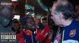 Arsenal fans get involved in heated, bizarre argument following loss to Manchester City