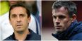 Gary Neville fails miserably in banter attempt with Jamie Carragher