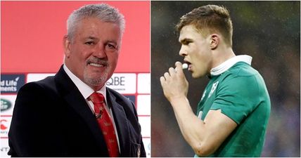Warren Gatland has been talking about Garry Ringrose again and it can’t be easy on the lad