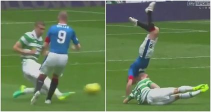 Celtic’s win over Rangers witnessed one of the best tackles you’ll see all season