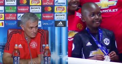 Jose Mourinho’s reason for giving Super Cup runners-up medal to fan is so typical