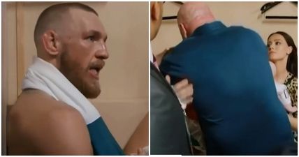 Touching moment as Dana White picks up vulnerable Conor McGregor